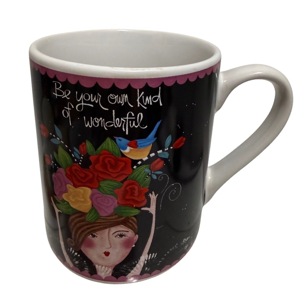 Certified International LoriLynn Simms Be Your Own Kind Of Wonderful Coffee Mug